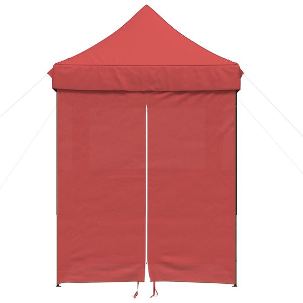 vidaXL Party Tent Folding Burgundy 200 x 200 x 306 cm Oxford Fabric
