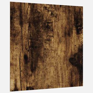 vidaXL Decor Panels 12 pcs Smoked oak 30 x 30 x 0.3 cm Engineered wood
