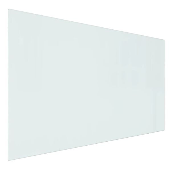 vidaXL Fireplace Glass Plate Rectangular 100x60 cm