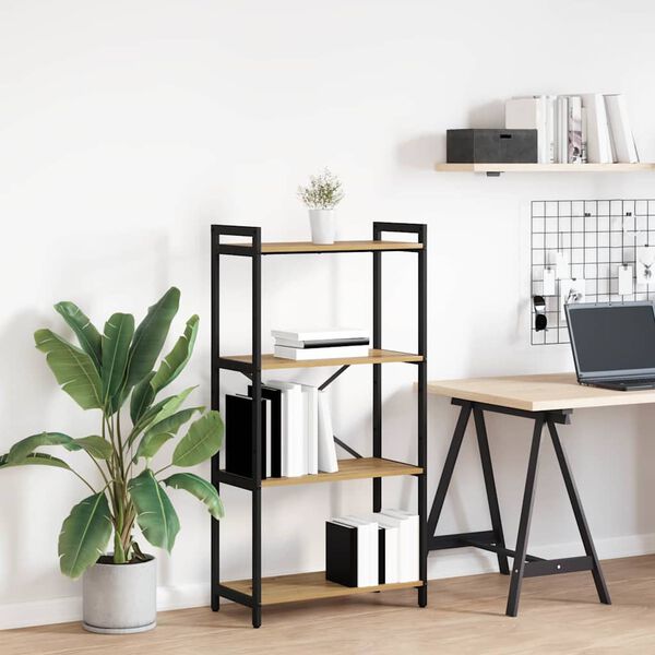 vidaXL Bookshelf Artisan Oak 60 x 30 x 120 cm Engineered Wood