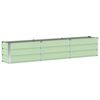vidaXL Planter Green 240 x 40 x 45 cm Steel