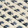 vidaXL Rug Denim Wool 120x170 cm Blue/White