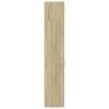 vidaXL Slim Storage Cabinet Sonoma Oak 40x42.5x225 cm Engineered Wood