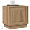 vidaXL Bedside Cabinet 2 pcs Artisan Oak 44 x 34.5 x 45 cm