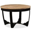 vidaXL Coffee Table Solid Rough Mango Wood 60x40 cm