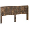 vidaXL Headboard Smoked Oak Engineered Wood