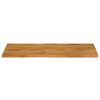 vidaXL Table Top Live Edge 140x60x3.8 cm Solid Wood Mango