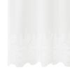 vidaXL Lace Curtain with Curtains White 200 x 120 cm Polyester