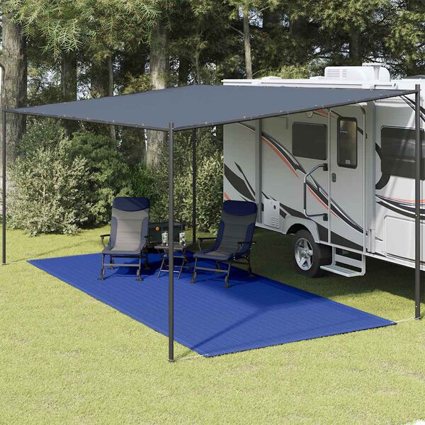 vidaXL Tent Carpet 250x550 cm Blue