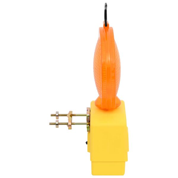 vidaXL Construction Site Lights 2 pcs with Batteries 18x8x37 cm