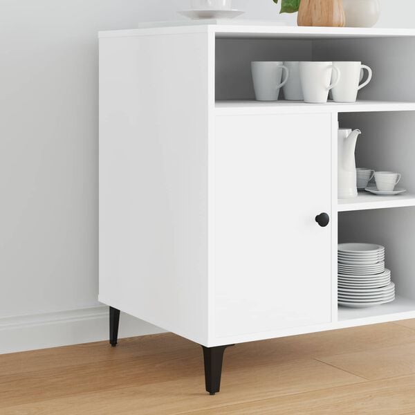 vidaXL Furniture Feet 12 pcs Black 5.5 x 5.5 x 10 cm Iron