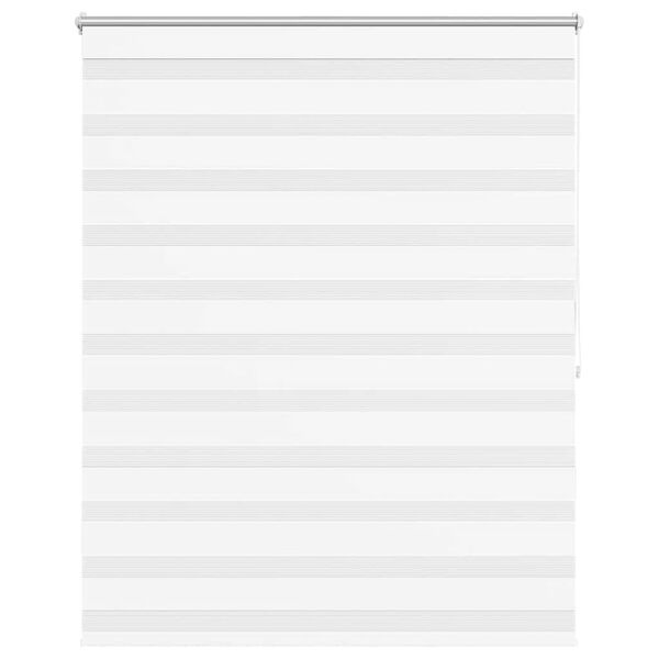 vidaXL Zebra Blind 120 x 175 cm White