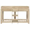 vidaXL Bunk Bed for Kids Sonoma Oak 75 x 190 cm Engineered Wood
