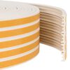 vidaXL Self-Adhesive Window Seal White 9 x 4 mm 12 m EPDM Foam