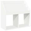 vidaXL Kids Bookshelf White 72.5 x 29.5 x 69 cm Engineered Wood