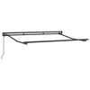 vidaXL Manual Awning Frame Adjustable Anthracite 3 x 2 m Steel