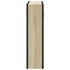 vidaXL Bathroom Mirror Cabinet Sonoma Oak 60x16x60 cm Engineered Wood