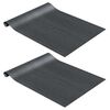 vidaXL Self-adhesive Furniture Films 2 pcs Dark Wood 500x90 cm PVC