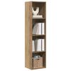 vidaXL Book Cabinet/TV Cabinet Artisan Oak 36x30x143cm Engineered Wood