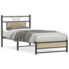 vidaXL Bed Frame without Mattress Sonoma Oak 90x200 cm Engineered Wood