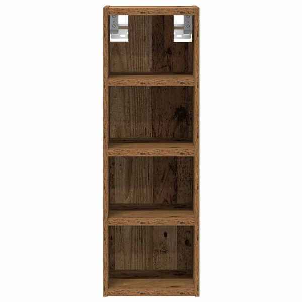 vidaXL Hanging Cabinet Riga Old Wood 20x29.5x60 cm Engineered Wood