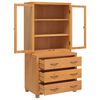 vidaXL Storage Furniture Set with Drawer Brown Engineered wood
