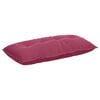 vidaXL Back Pillow Wine Red 100 x 50 cm Corduroy Fabric