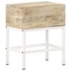 vidaXL Bedside Table 40x30x50 cm Solid Mango Wood