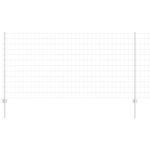 vidaXL Welded Wire Fence 10 x 1.2 m (W x H) Hot-Dip Galvanised Steel