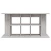 vidaXL Aquarium Stand Grey Sonoma 120x40x60 cm Engineered Wood