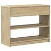 vidaXL Console Table SAUDA Oak 89.5x36.5x73 cm Solid Wood Pine