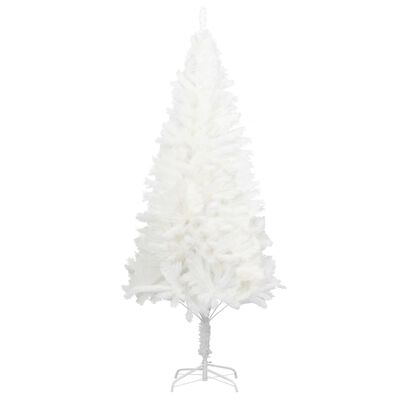 vidaXL Artificial Pre-lit Christmas Tree White 210 cm