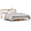vidaXL Bed Frame without Mattress 135x190 cm Double Solid Wood Pine