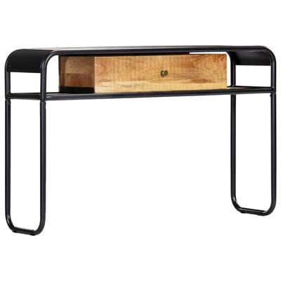vidaXL Console Table 118x30x75 cm Solid Mango Wood