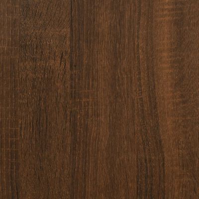 vidaXL Coffee Table Brown Oak 40x40x55 cm Engineered Wood