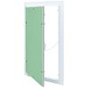 vidaXL Access Panel Green and Silver 30 x 45 cm