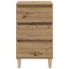 vidaXL Bedside Cabinet Artisan oak 40 x 35 x 70 cm Engineered wood
