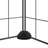 vidaXL 8-Panel Pet Cage Black 35x35 cm Steel