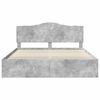 vidaXL Bed Frame with Headboard Concerte 180 x 200 cm Solid Pine Wood
