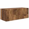 vidaXL TV Cabinet Set Wall-mounted 2 pcs Old Wood Engineered Wood