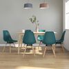 vidaXL Dining Chairs 6 pcs Turquoise PP