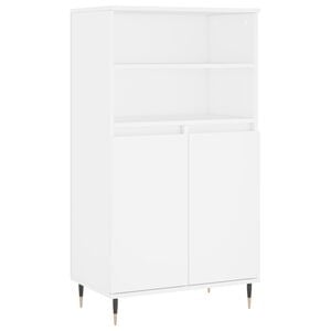 vidaXL Highboard White 60x36x110 cm Engineered Wood