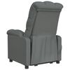 vidaXL Electric Massage Chair Dark Grey Fabric