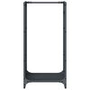 vidaXL Firewood Rack Anthracite 40x30x80 cm Cold-rolled steel