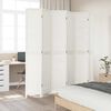 vidaXL Room Divider&nbsp;6 Panels White Solid Wood Paulownia