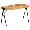 vidaXL Writing Table Solid Mango Wood 118x50x75 cm
