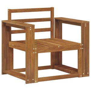 vidaXL Outdoor Sofa Set Solid Acacia Wood Natural