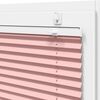 vidaXL Pleated Blind Pink 50x150 cm Fabric Width 49.4 cm Polyester