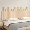 vidaXL Wall Headboard 159.5x3x80 cm Solid Wood Pine