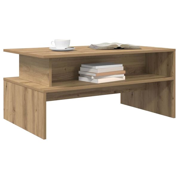 vidaXL Coffee Table Artisan Oak 90 x 55 x 42.5 cm Engineered Wood